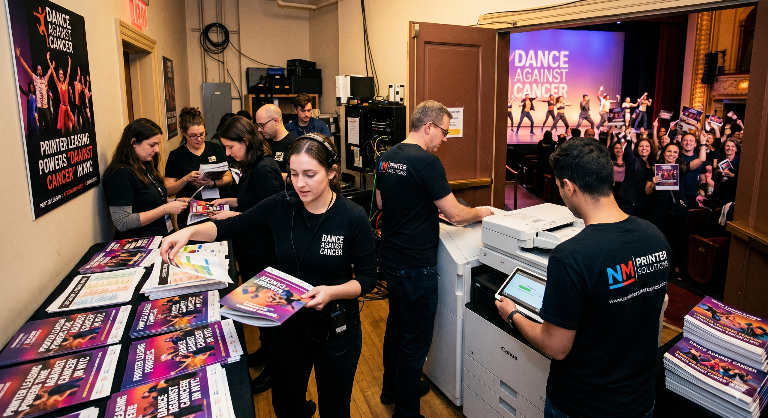 Spotlight on Support: How Printer Leasing Powers “Dance Against Cancer” in NYC